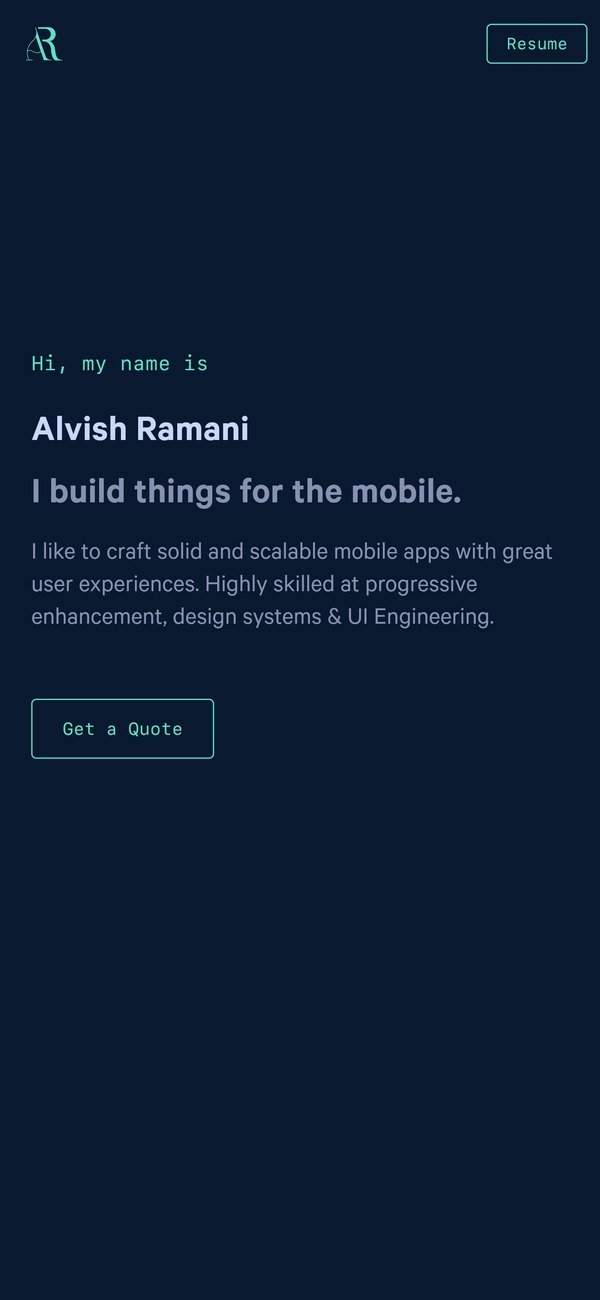 My portfolio